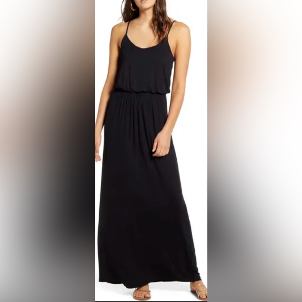 Elegant Black Maxi Dress